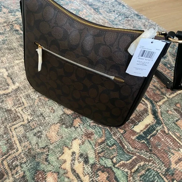 NEW COACH crossbody Ellie File Bag In Signature Canvas ๐๐ FREE SHIPPING!!! - Picture 2 of 10